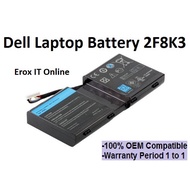 Replacement Laptop Dell Alienware 17 M17X R5 KJ2PX 0G33TT G33TT Battery | Dell 02F8K3 Battery