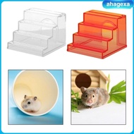 [Ahagexa] Hamster Climbing Ladder Hideout Hamster House for Hedgehogs Gerbils Hamsters