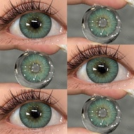 (COD) Eyeshare Estonia green contact lens a pair of 14.5mm large eye fashion colored contact lens