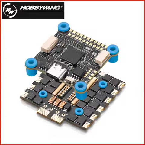 Hobbywing RTF F7 8S Lite FC, 80A/100A 4in1 4-8S Lite AT 32-bit PWM,DSshot300/600 ESC