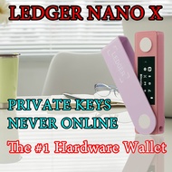 Ledger Nano X Hardware Wallet Bluetooth Crypto Wallet Multi-Chain Multi-Currency Offline Private Key