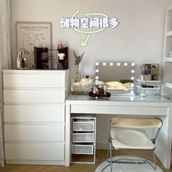 ST/💛Ikea Same Makeup Counter Dressing Table Storage Cabinet Integrated Bedroom Modern Minimalist Internet CelebrityinsWi