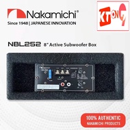 Nakamichi NBL252 - 8" Active Subwoofer Box | Car Subwoofer Box | Subwoofer Box Kereta | Car Woofer | Woofer Box