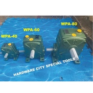 speed reducer motor worm gear reducer WPA WPS 1:60 ratio