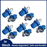 10x LED BULB METER DASH B8-5D T5 lamp with holder BLUE TUNING auto car light
