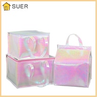SUER Cooler Bag Foldable Thermal Bag Ice Storage Box Aluminum Foil
