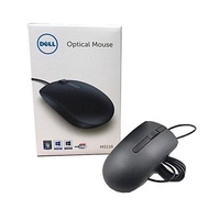 DELL Mouse MS116 MS 116 USB Optical Wired Mouse With 1000dpi Sensitivity Black Mouse