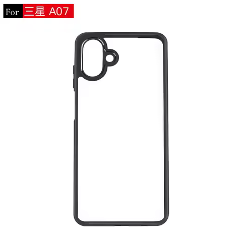 Transparent Phone Case For Samsung Galaxy A07 Case Anti-knock Soft TPU Phone Back Cover For Samsung 
