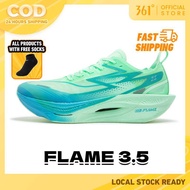 Local 361 Degrees Flame 3.5 Men Women Professional Marathon Carbon Plate Racing Shoes 672512215F