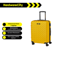 CAT Industrial Plate Luggage 20"/54CM CABIN SIZE SULPHER TSA Lock & Scratch Resistant