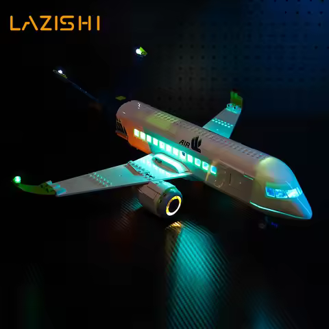Lazishi LED light 60367 set suitable for Passenger Airplane building blocks (only including lighting
