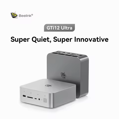 Beelink GTi12 Ultra MINI PC Core I9 12900HK 32GB DDR5 RAM 1TB PCle 4.0 SSD Mini Computer 4K H D M I 