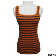 Orange-Black Spandex Girl Tank Top – TNP 55