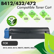 Oki B412 432 472 Compatible Black Toner Cart