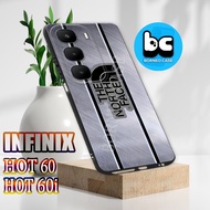HP 34/Casing Latest Infinix Hot 60/Hot 60ihp - North Face Motif | Stylish and Stylish Design