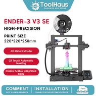 Ender 3V3 SE 3D Printer Direct Drive CR Touch Auto Leveling 220220250mm Size Suitable For Beginners