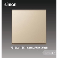 SIMON E6 1 Gang 2 Way Switch