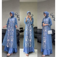 Hana DRESS MATERIAL ARMANY SILK WEDDING DRESS PARTY DRESS GRADUATION DRESS BRAISMAID MUSLIMAH GAMIS