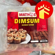 MATHOS DIMSUM SIOMAY AYAM 225 GR MINI DIMSUM AYAM SIOMAY AYAM MINI