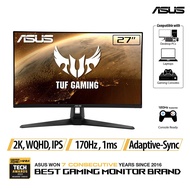 TUF Gaming VG27AQ1A G-SYNC Compatible Gaming Monitor – 27 inch WQHD (2560 x 1440), IPS, 170Hz (Above 144Hz), 1ms MPRT
