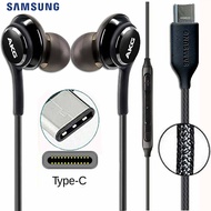 SAMSUNG หูฟัง AKG ของแท้100% ชุดหูฟัง Type-C พร้อมไมโครโฟนแบบมีสายสำหรับ GALAXY NOTE 10 /20 S20 S21 S10 PLUS ชุดหูฟัง AKG