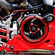 Suitable for Ducati Ducati Panigale V4/V4S Transparent Clutch Ducati V4S Transparent Clutch Cover