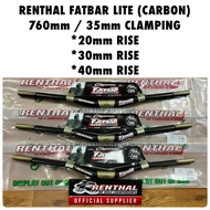 RENTHAL FATBAR LITE HANDLEBAR (CARBON) 760mm / 35mm CLAMPING