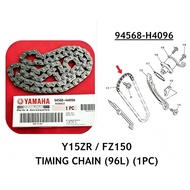LC135 V1-V8 / Y15ZR /  Y15 V1-V2 / FZ150 TIMING CHAIN 94568-H4096 YAMAHA 100% ORIGINAL PART [ 96L ]