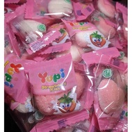 Permen Yupi Love Strawberry /Mango kiss /Fruity Puff 1kg