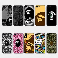 Soft black TPU color phone case for OPPO F1s F1 Plus f5 f7 f9 f11 Pro Neo 9 R9S HR3 bape Anti fall d
