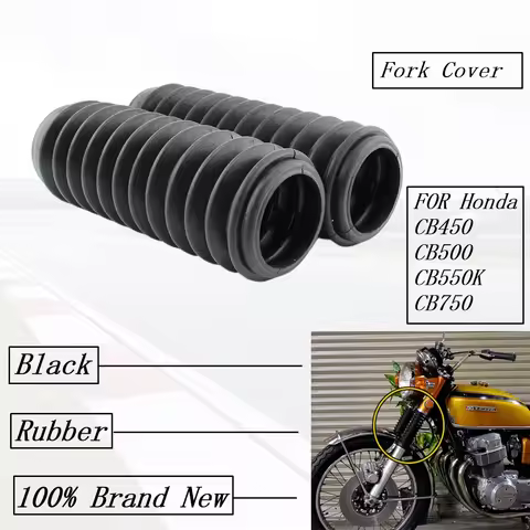 For Honda CB450 CB500 CB550 CB750 CL450 Motorcycle Front Fork Shock Absorber Cover Protector Protect