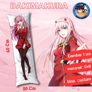 Dakimakura zero two bolster/ 20x60cm size/ / includes contents custom/