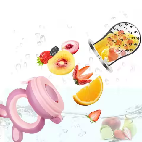 Silicone Baby Pacifier Feeder Infant Fresh Food Fruit Pacifier Infant Nipple Nimbler bebek Tetine Ne