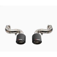 Civic Fc Rear Exhaust Ekzos Come with Piping Civic Accessories Carbon Ekzos Akrapovic