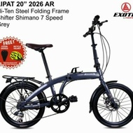 Sepeda Lipat Folding Bike Exotic 20 Inch 2026 Ar