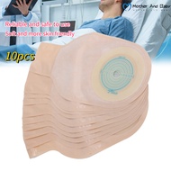 【Clearance Sale】10 ชิ้น/แพ็ค One-piece System Ostomy Bag Drainable Pouch Colostomy Bag Ostomy Suppli