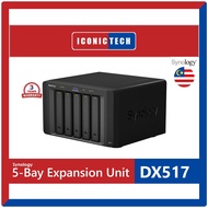 Synology DX517 5-Bay Expansion Enclosure For the DS920+ DS923+ DS1522+ DS1621+ DS1821+