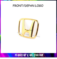 HONDA H LOGO GOLD ACCORD CIVIC CITY JAZZ HRV