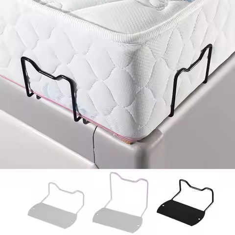 Anti Slip Mattress Gripper Mattress Holder Metal Bed Frame Stopper 2X Mattress Gaskets Bed Slide Sto
