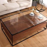60-100cm茶几電視櫃餐桌桌布水晶板軟玻璃塑料PVC透明防水防燙墊