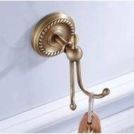 GANTUNGAN Vintage Clothes HOOK – Bronze Finish | Vintage Clothes Hanger – Bronze Color