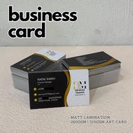 BUSINESS CARD | NAME CARD | KAD NAMA | LOYALTY CARD