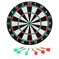15 นิ้ว Dart Board Professional ชุดสองด้าน Dart Board ชุดติดตั้งสำหรับ Bar Office Home Club TF-Ard-T