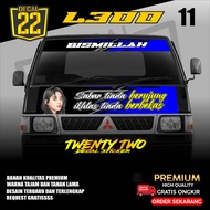 STIKER DECAL KABIN DEPAN L300 DECAL STIKER L300 KODE 11 DUA DUA DECAL