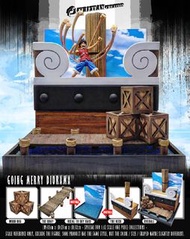 黃金梅利號場景地台 Going merry diorama 不包括 shf,系列 one piece, 1:12人偶適用