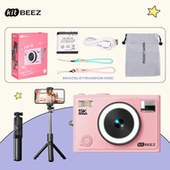 KiTBEEZ KF-4 Beauty Camera Jellypink 75MP 5K Video Auto Beauty One-touch Fill Light 1300mAh 18X Zoom
