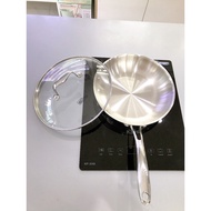 OLIVO STEVE X 4-LAYER Stainless Steel Pan (No lid) - Natural Non-Stick, Diameter 24cm