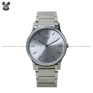 TIMEX TW00NTD12E Men's Watch Classic Analog 3-Hands 39mm SS Bracelet Silver *Original