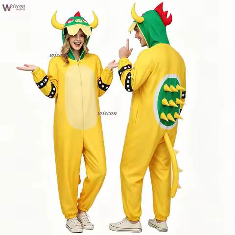 Animal Kigurumi Costume cartoon funny party dinosaur performance costume Easter jumpsuit King Bowser