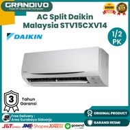 ac split daikin 1/2 pk stv15cxv14 standar malaysia low watt - grandivo - 1 pk ac only